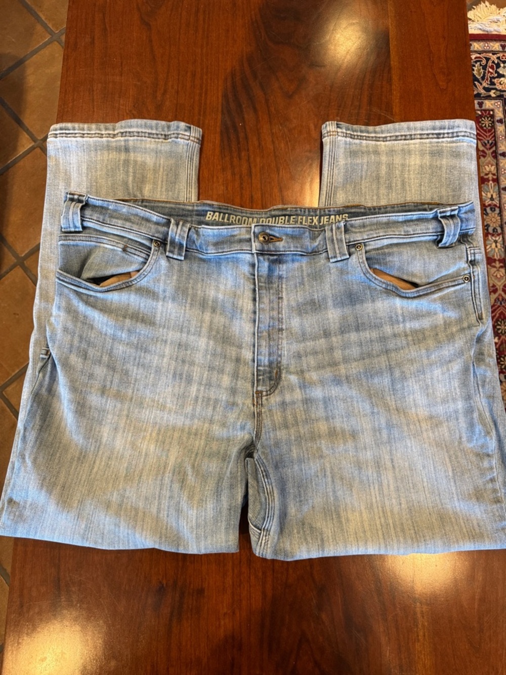 Duluth Trading Co Light Blue Men's Relaxed Jeans